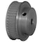 B&B Manufacturing 45-3P09M6FA6, Timing Pulley, Aluminum, Clear Anodized,  45-3P09M6FA6 - alternate 1